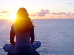 Meditation-peace-sunset